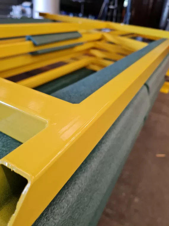 Thermolaquage de garde corps à Borgo, Borgo, STM