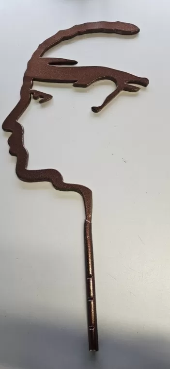 Profile de la tête de maure