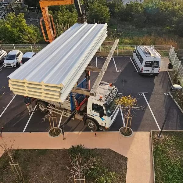 Traitement de métal bi couches normes C5 ral 9010 à Bastia, Borgo, STM