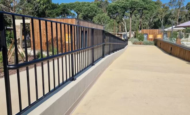 Thermolaquage de garde corps, Corse, STM