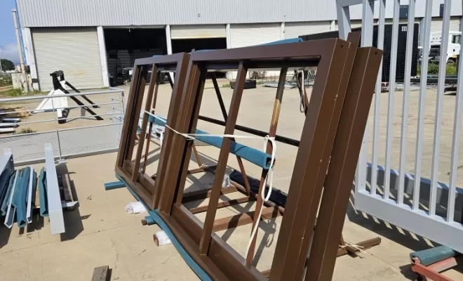 Thermolaquage de portail, Corse, STM