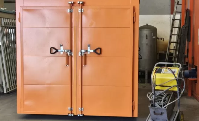 Second four de thermolaquage