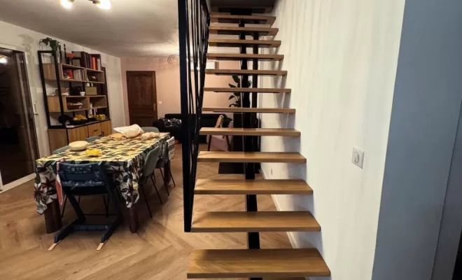 Thermolaquage pour escalier et garde-corps en Corse, Borgo, STM