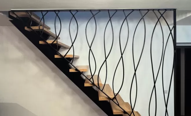 Thermolaquage pour escalier et garde-corps en Corse, Borgo, STM