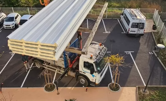 Traitement de métal bi couches normes C5 ral 9010 à Bastia, Borgo, STM